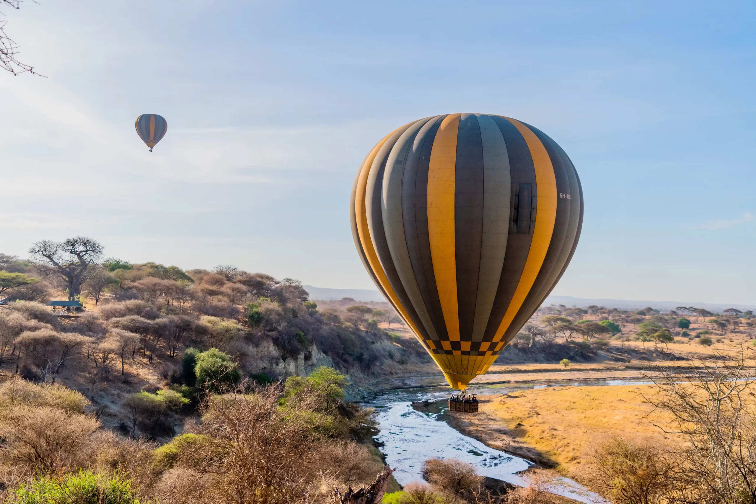 balloon Safari at Karibu Camp