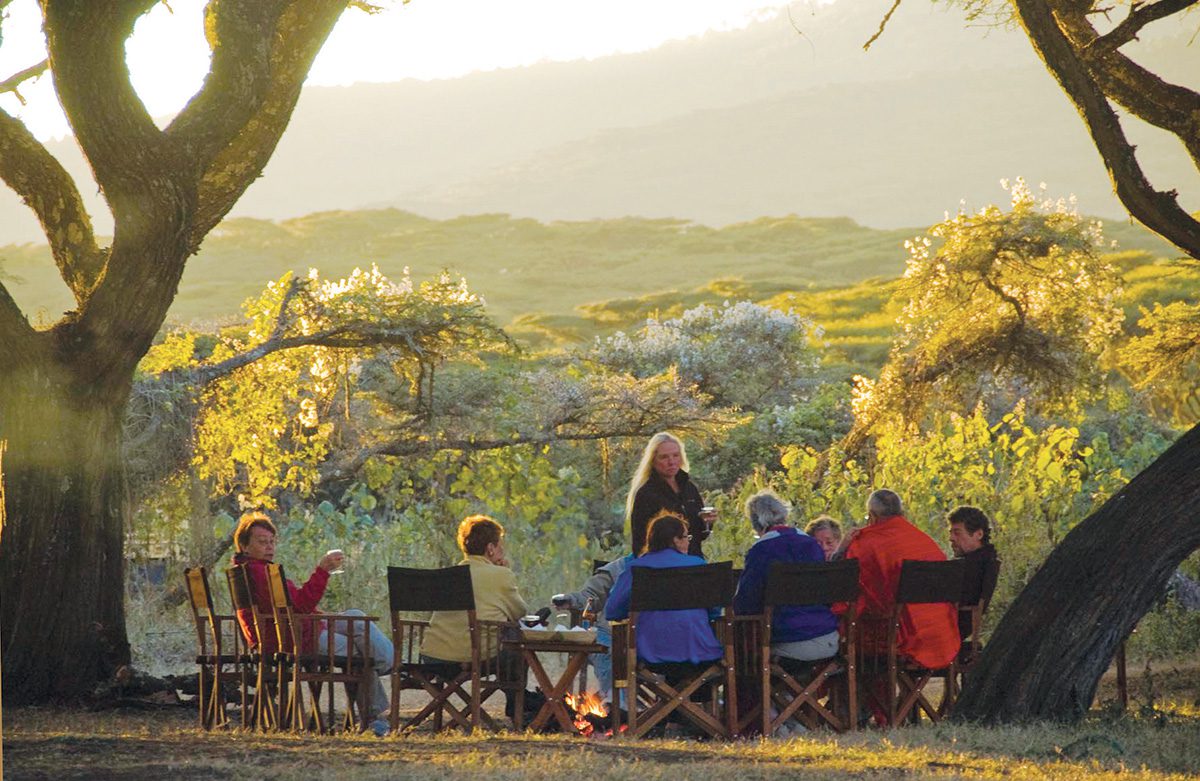 picnic and sundowners