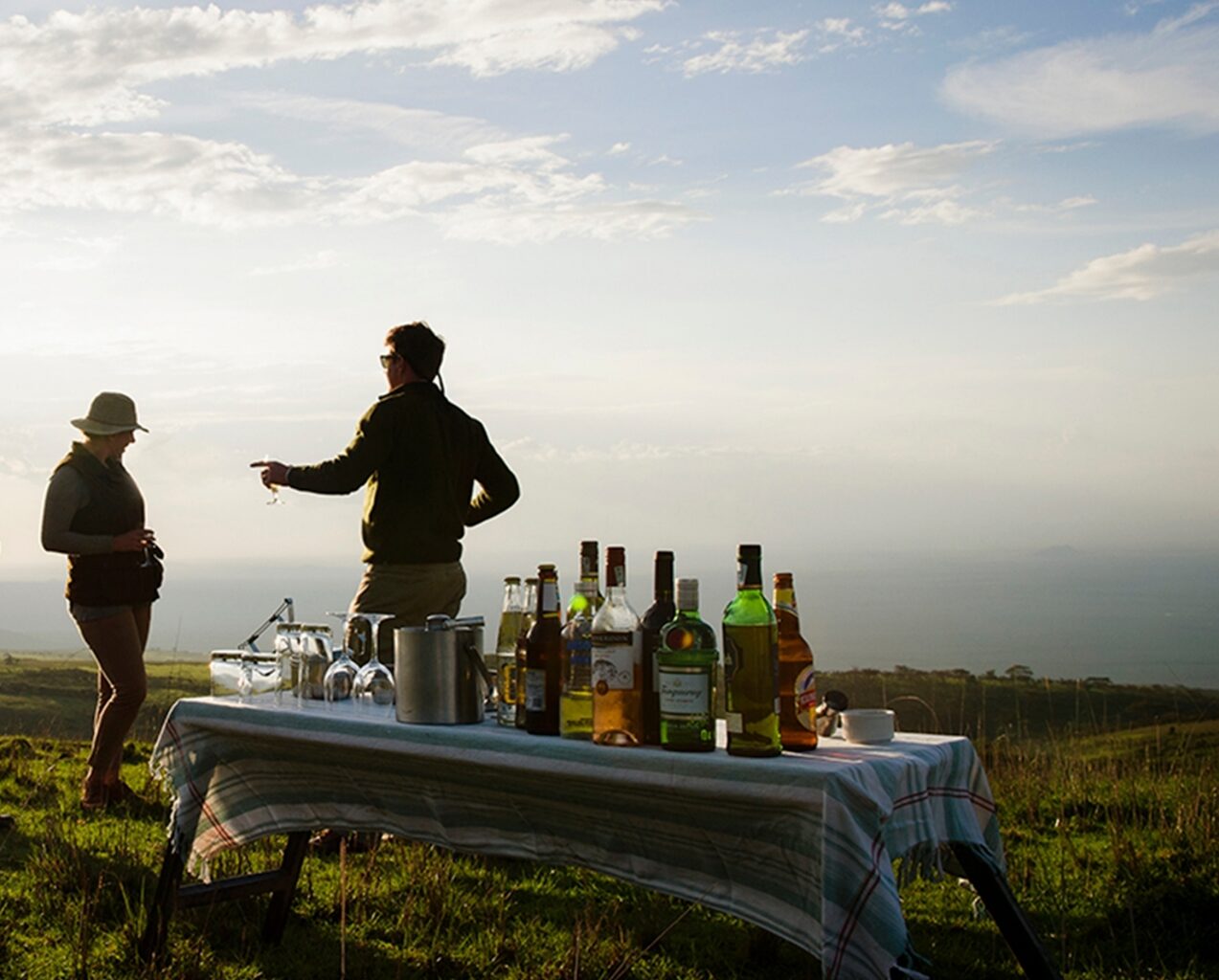 picnic and sundowners