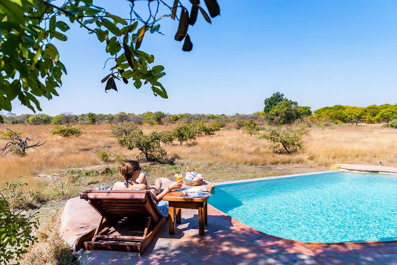 relaxation at fig tree bush camp