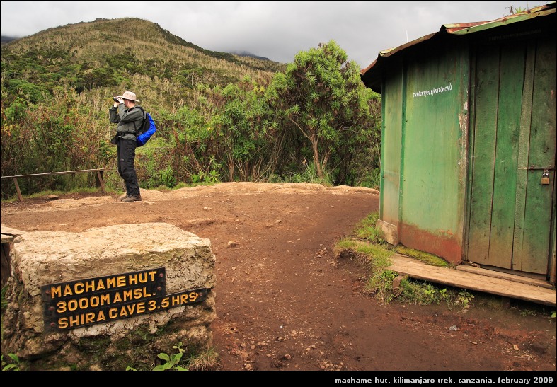 Machame hut