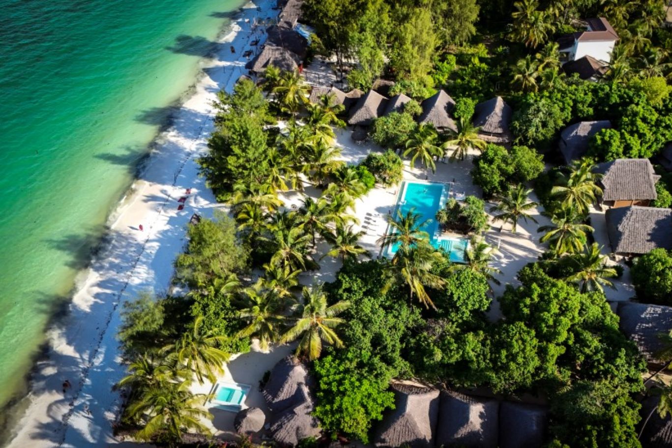 Mwezi Boutique Resort Jambiani Zanzibar beach
